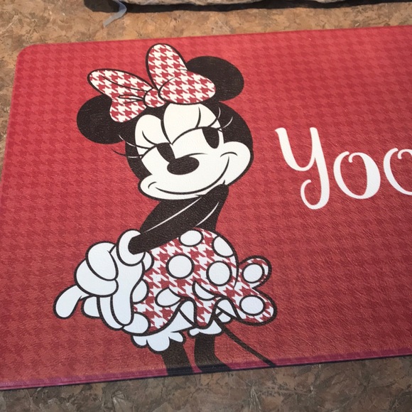 Disney Kitchen Disney Minnie Mouse Anti Fatigue Kitchen Mat Poshmark